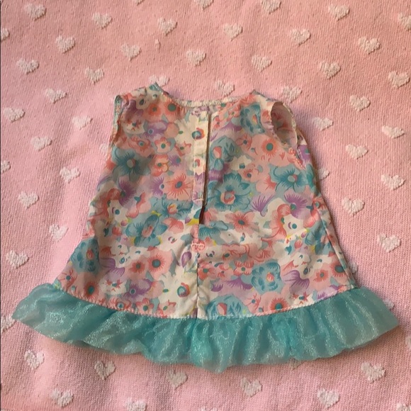 8” CPK doll floral dress 👗 2005 Kids Play Used - Picture 7 of 8